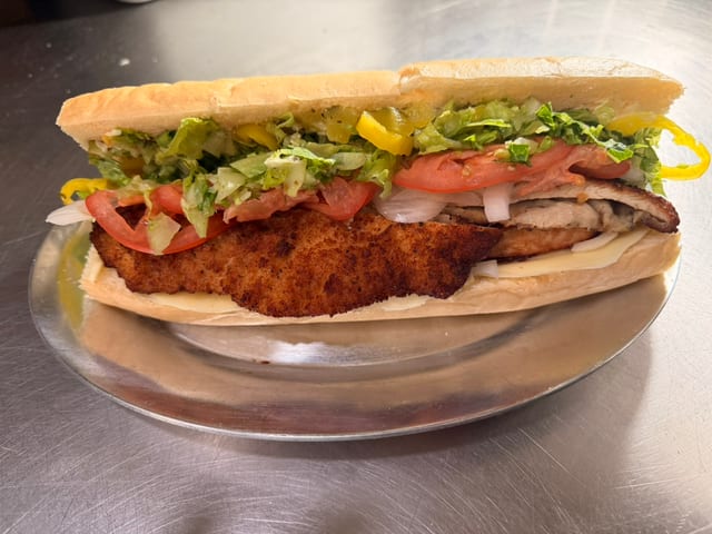 Chicken Cutlet Sandwich.