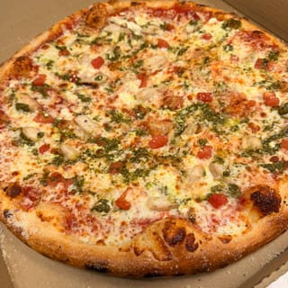 Pesto Chicken Pizza