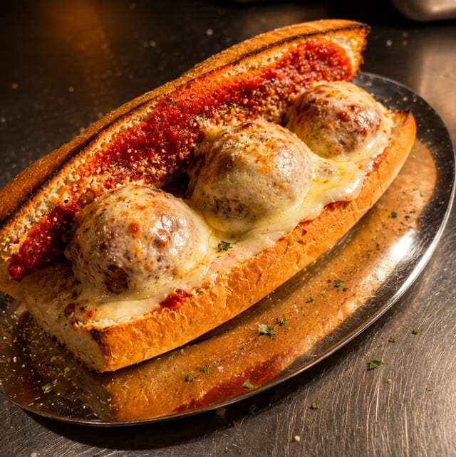 Meatball Sandwich.