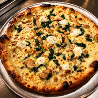 The White Florentine Pizza
