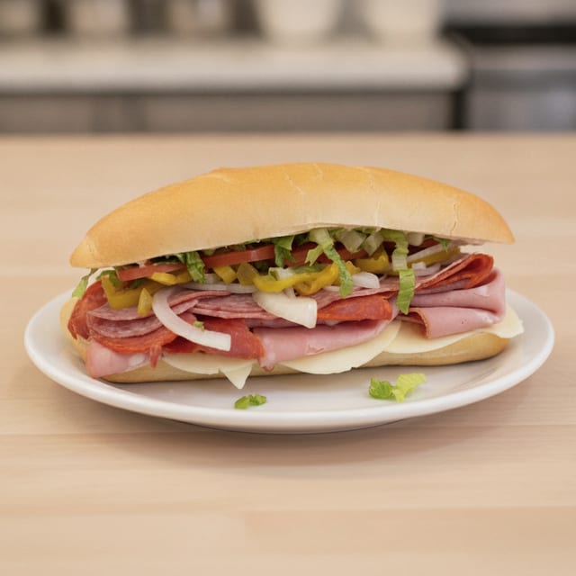 Classic Italian Sandwich.