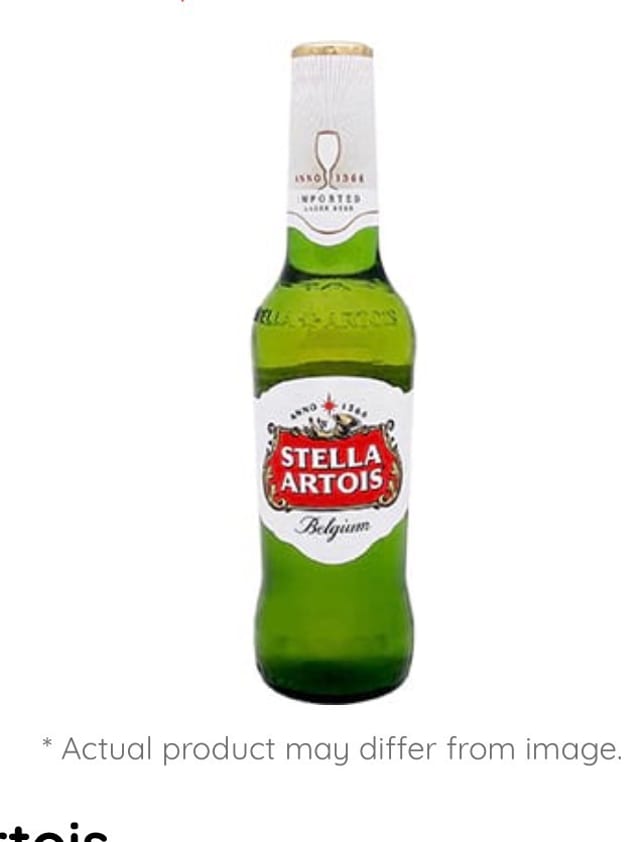 Stella Artois.