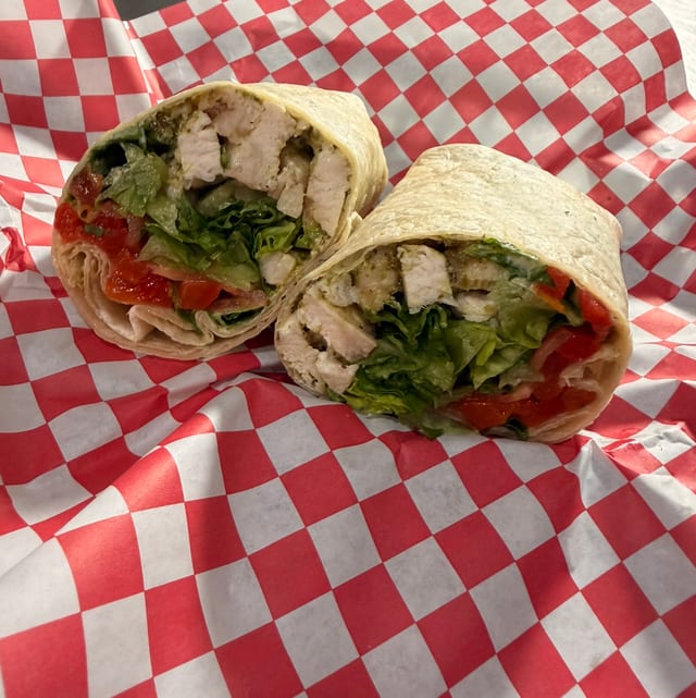 Grilled Chicken Wrap.