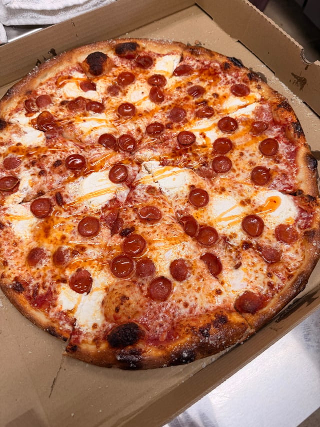 Sweet Heat Pizza.