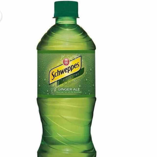 Schweppes Ginger Ale.