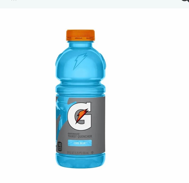 Gatorade Cool Blue.