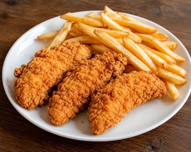 Kids Tenders and Fries.